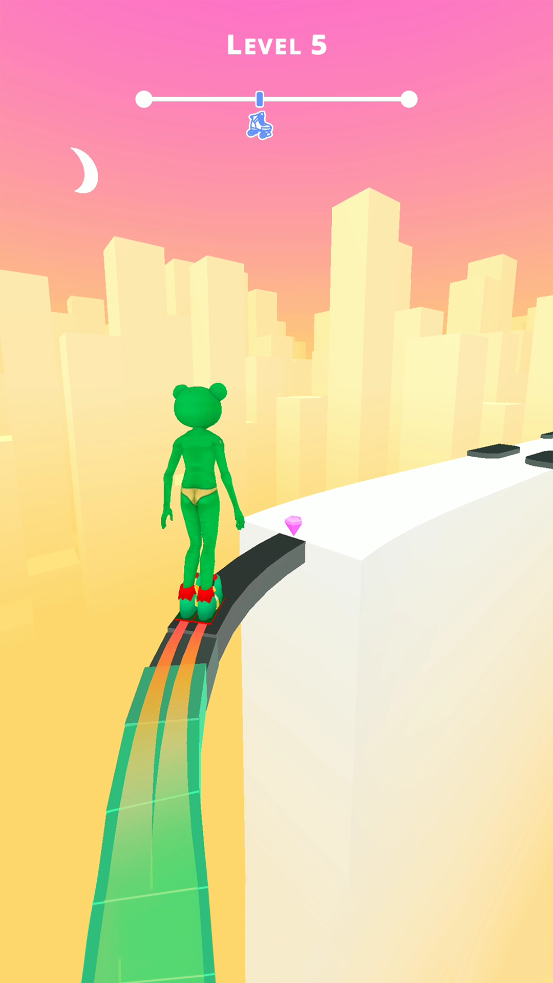Sky Roller: Rainbow Skating