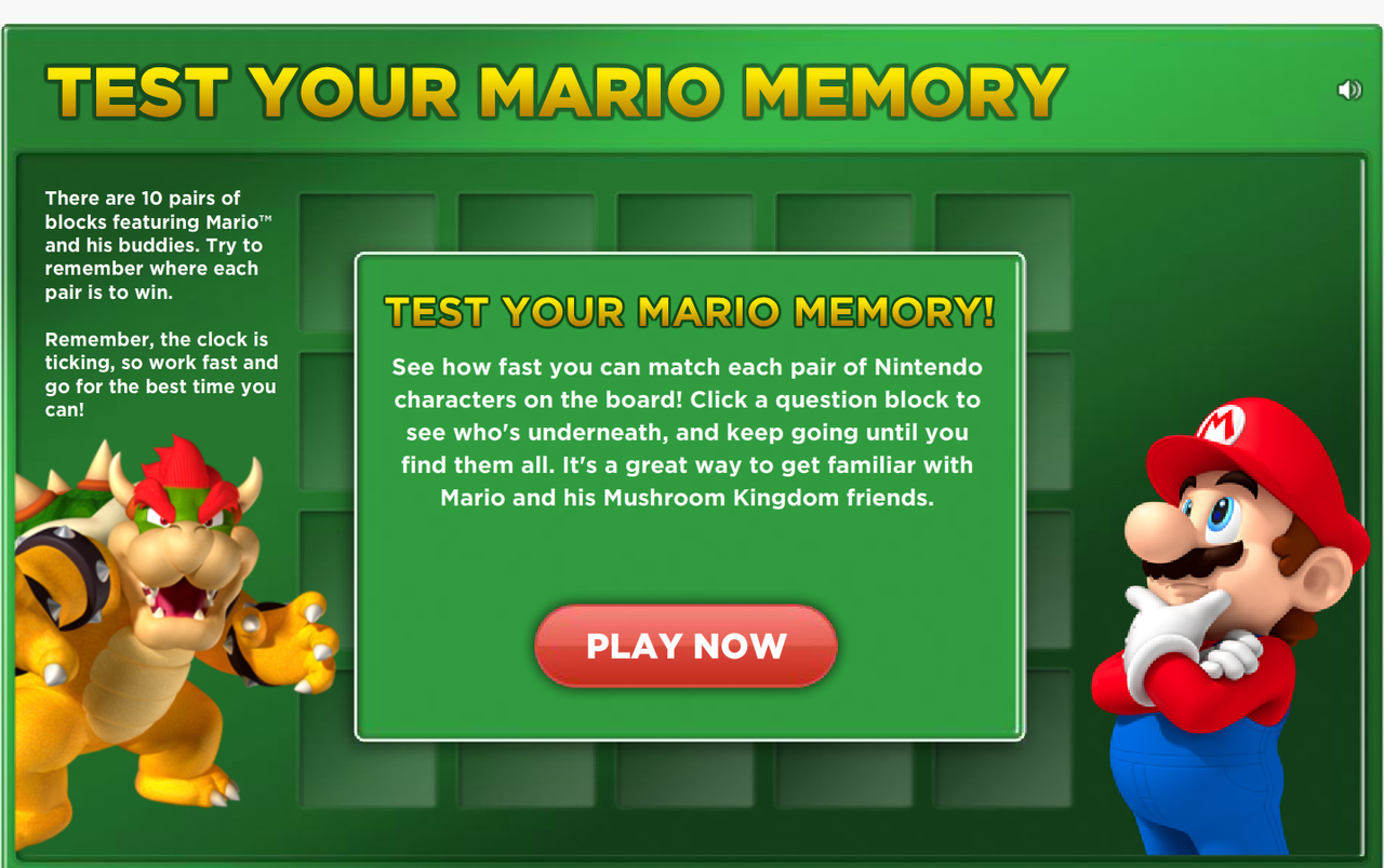 Test Your Mario Memory