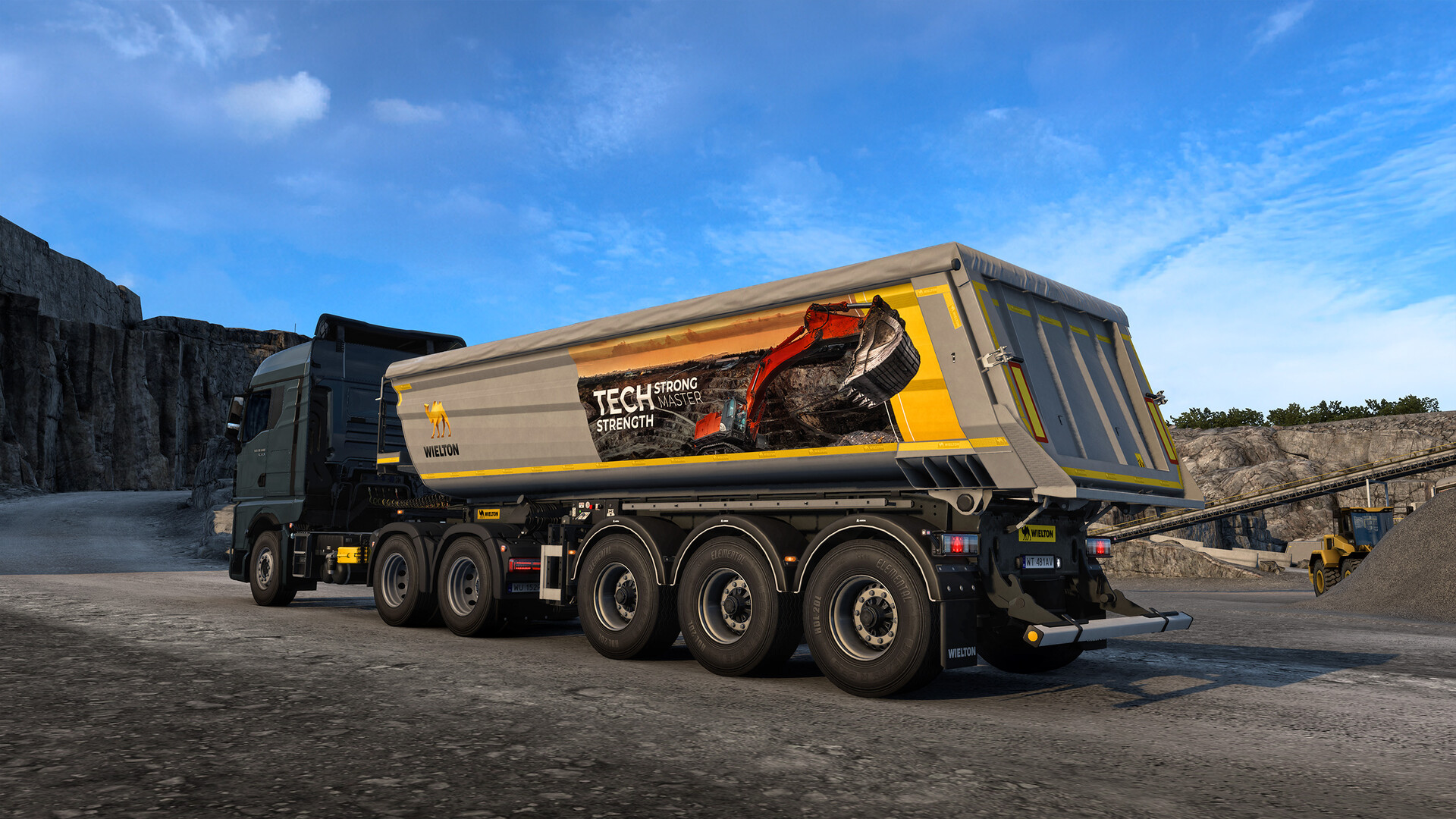 Euro Truck Simulator 2: Wielton Trailer Pack