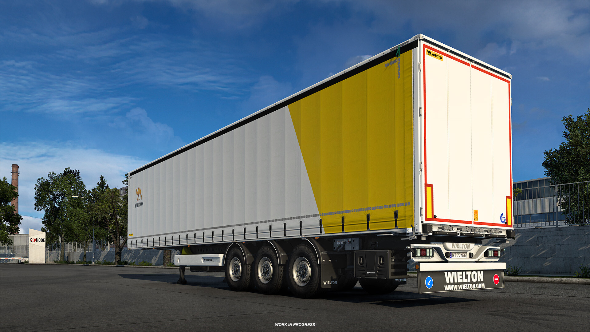 Euro Truck Simulator 2: Wielton Trailer Pack