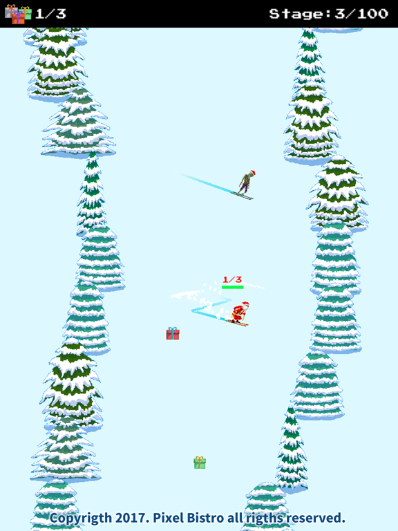 Santa Ski vs. Zombies Ski