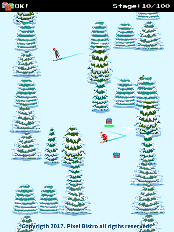 Santa Ski vs. Zombies Ski