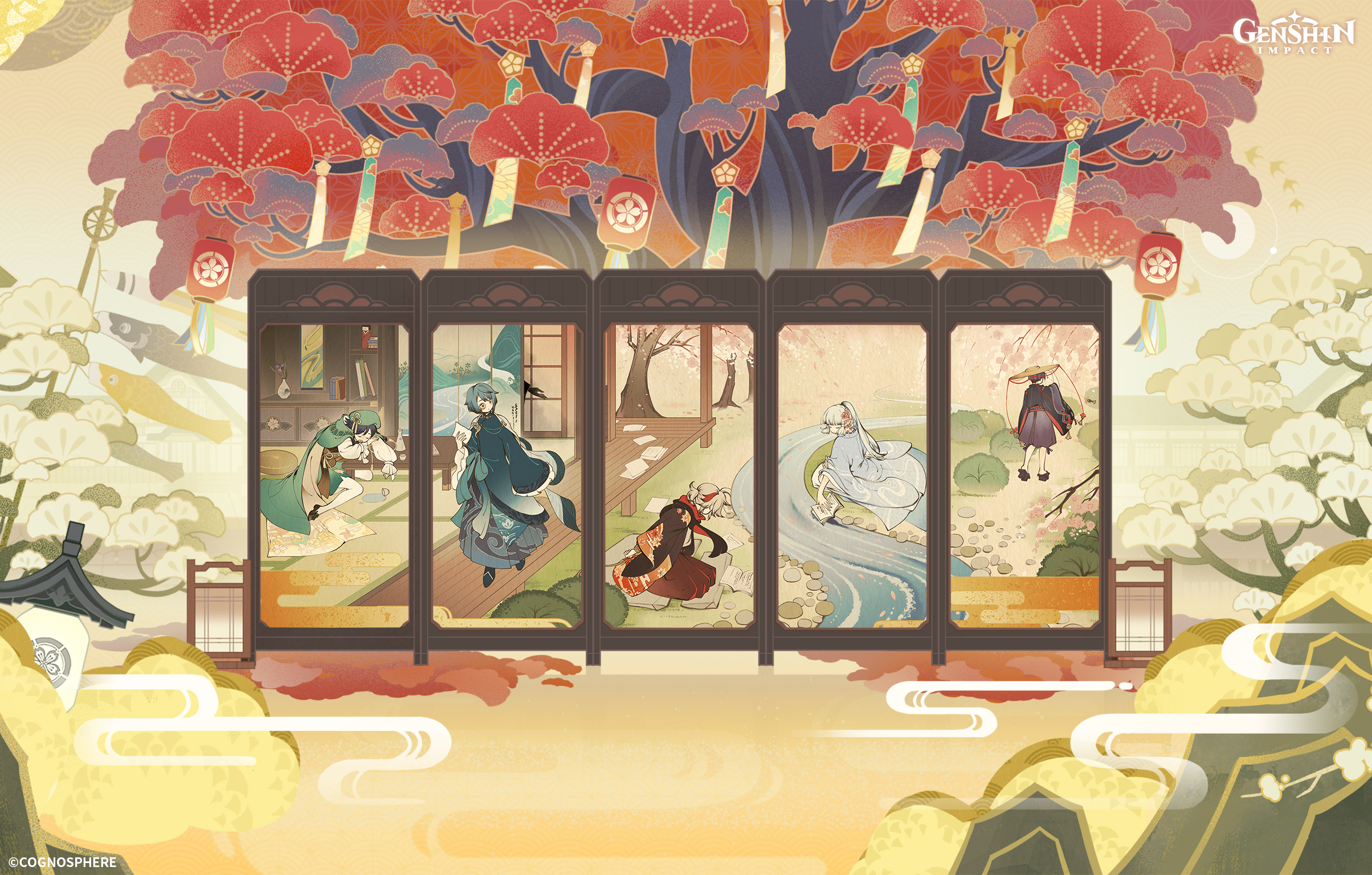 Genshin Impact: Zephyr of the Violet Garden