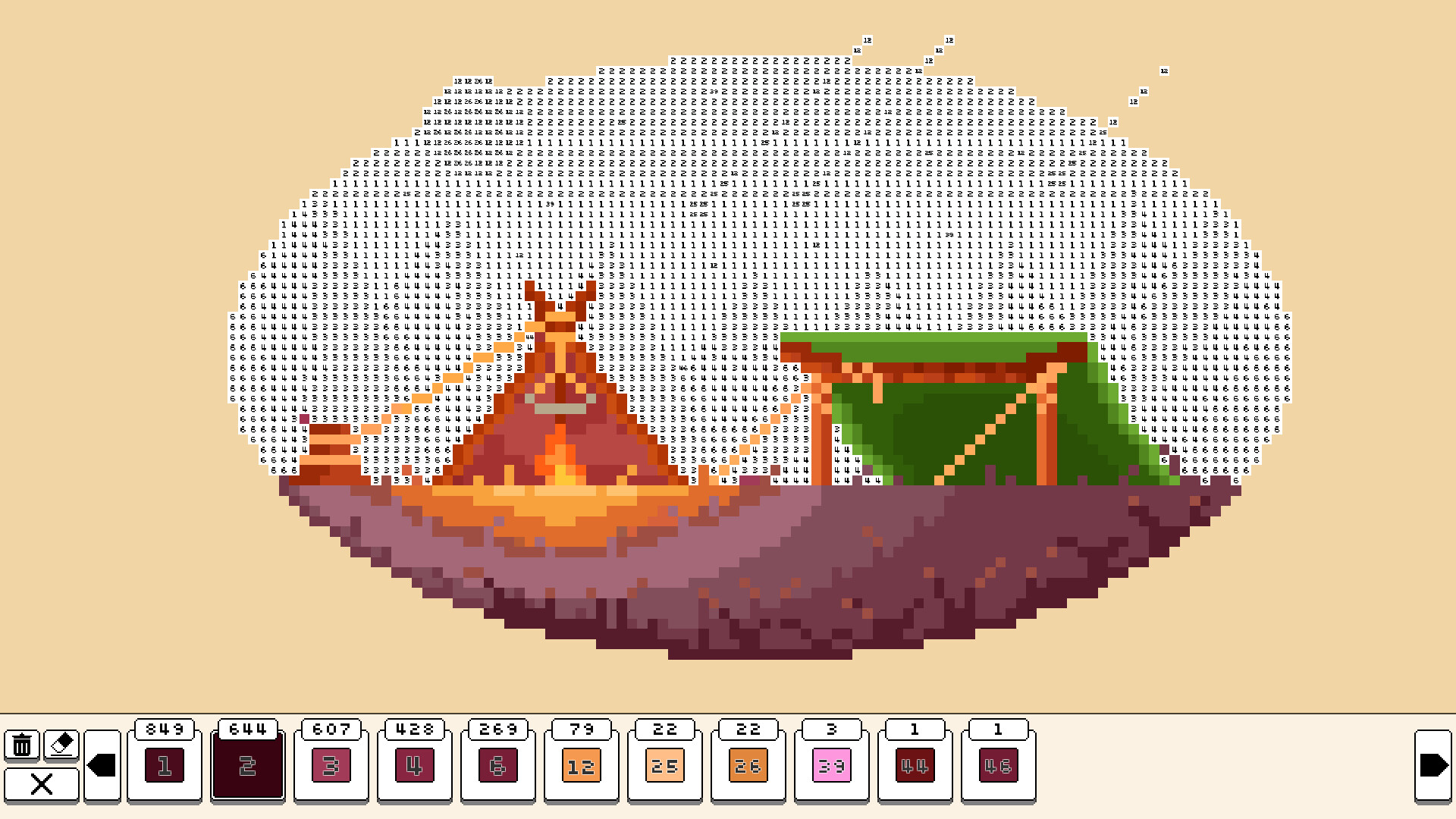 Coloring Pixels: Autumn Pack