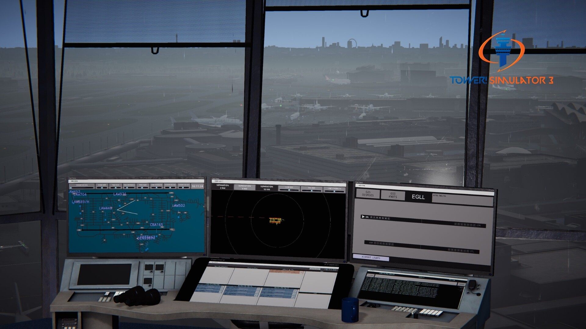 Tower! Simulator 3: EGLL Airport