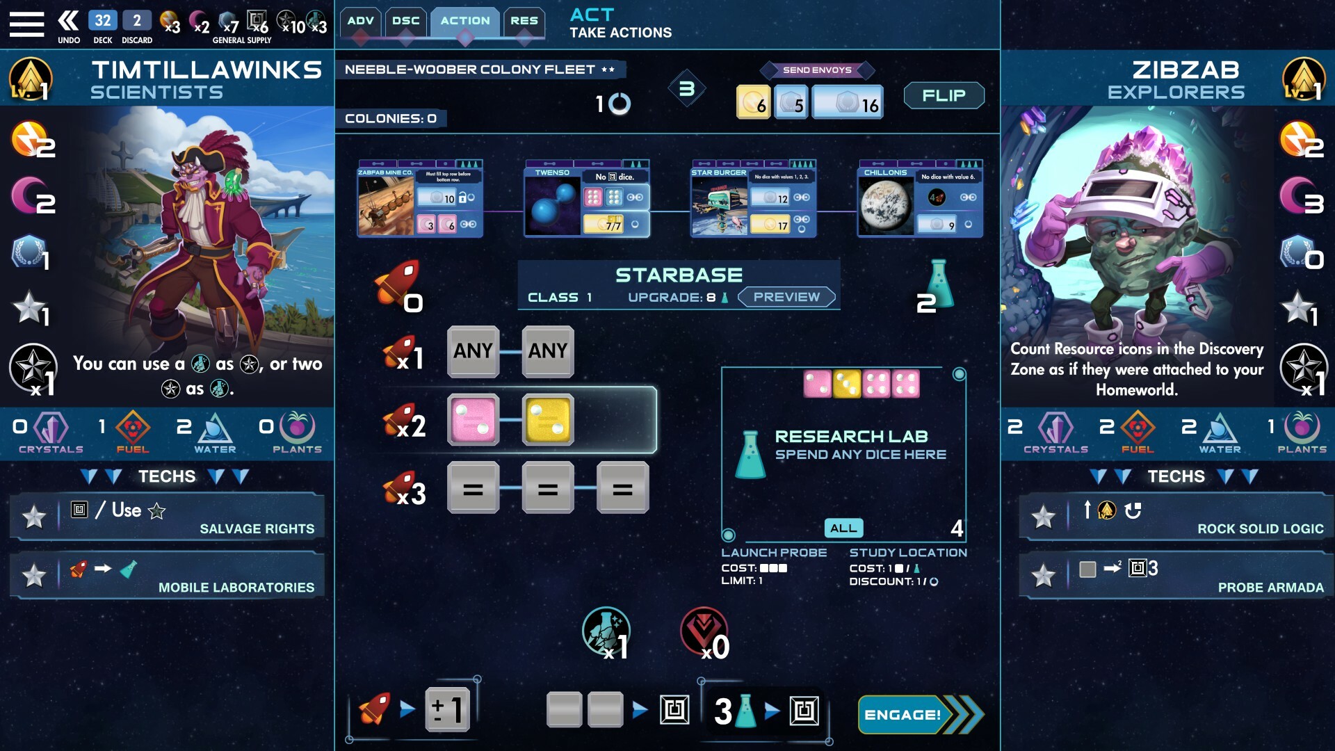 One Deck Galaxy