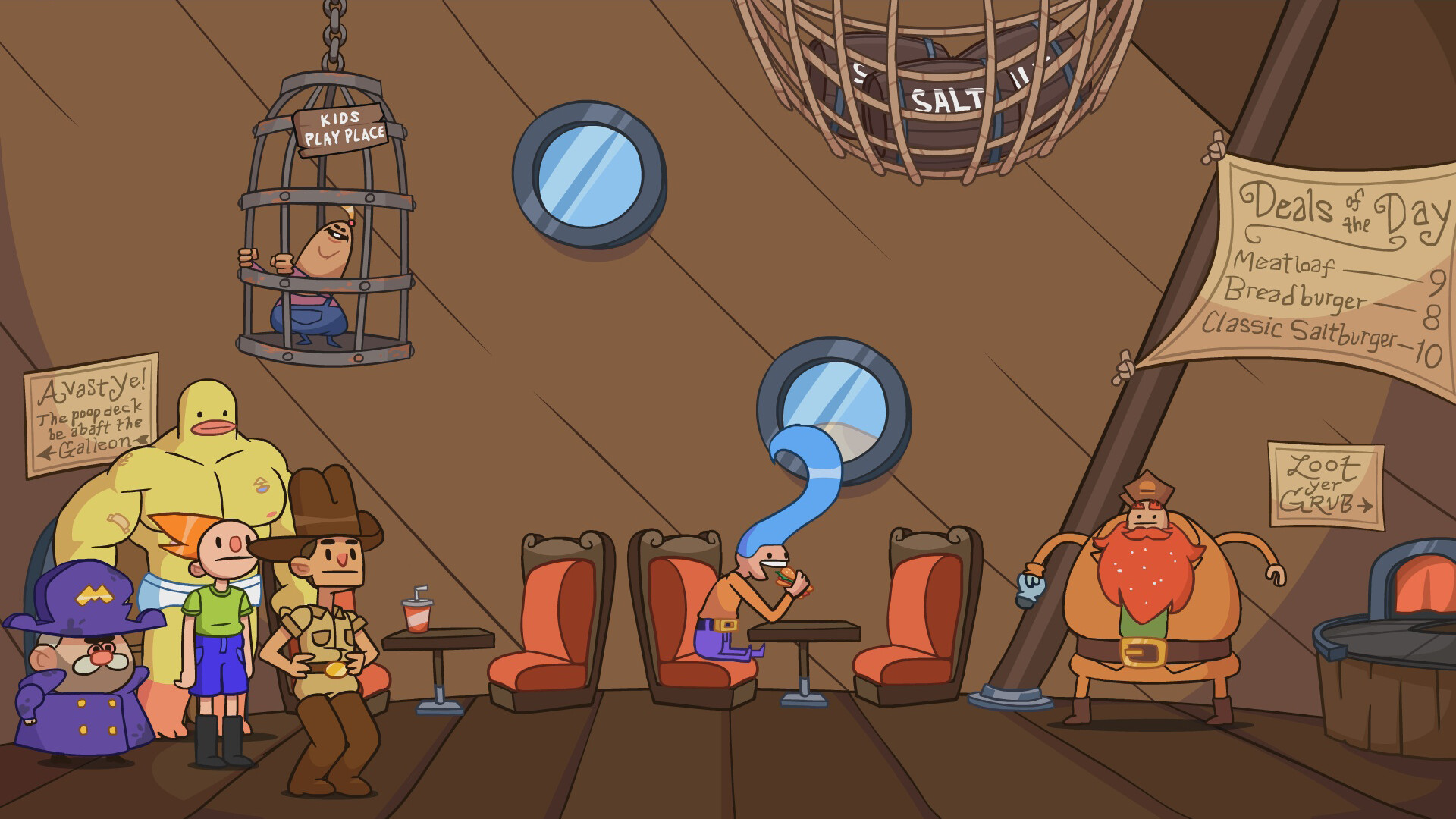 The Adventures of Bluke Bifton: Chapter 1