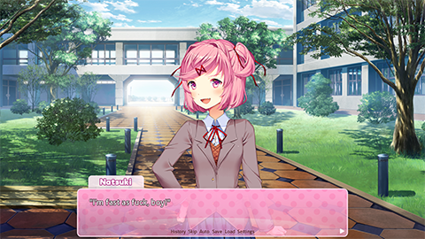 Sayori Shoots Up The Literature Club