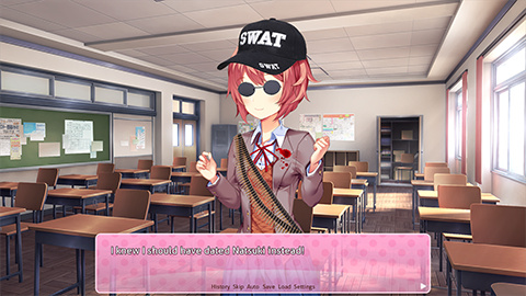 Sayori Shoots Up The Literature Club