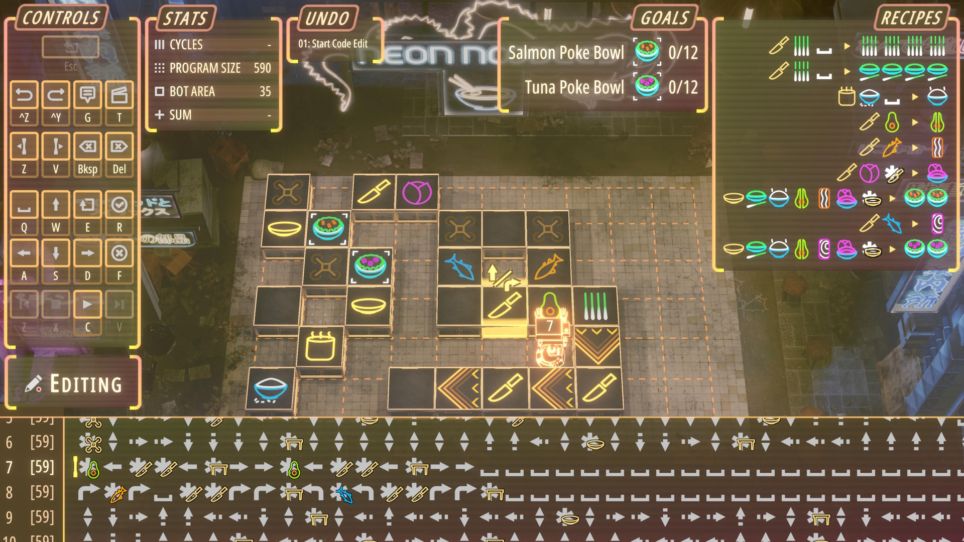 Neon Noodles: Cyberpunk Kitchen Automation