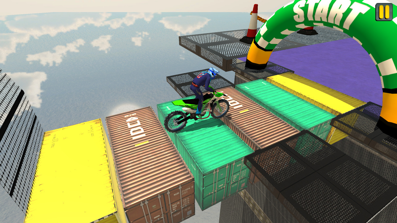 Mega Ramp Moto: Dirt Bike Stunts Simulator