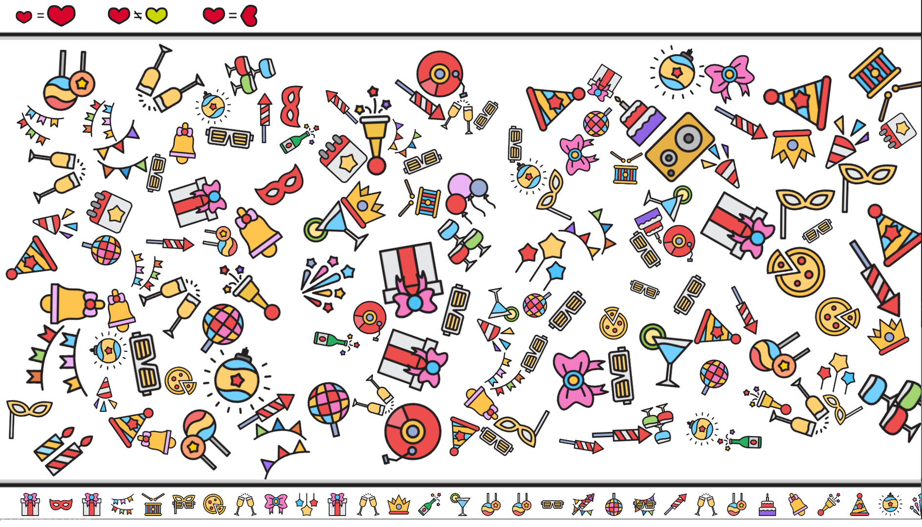 Infinite Seek and Find