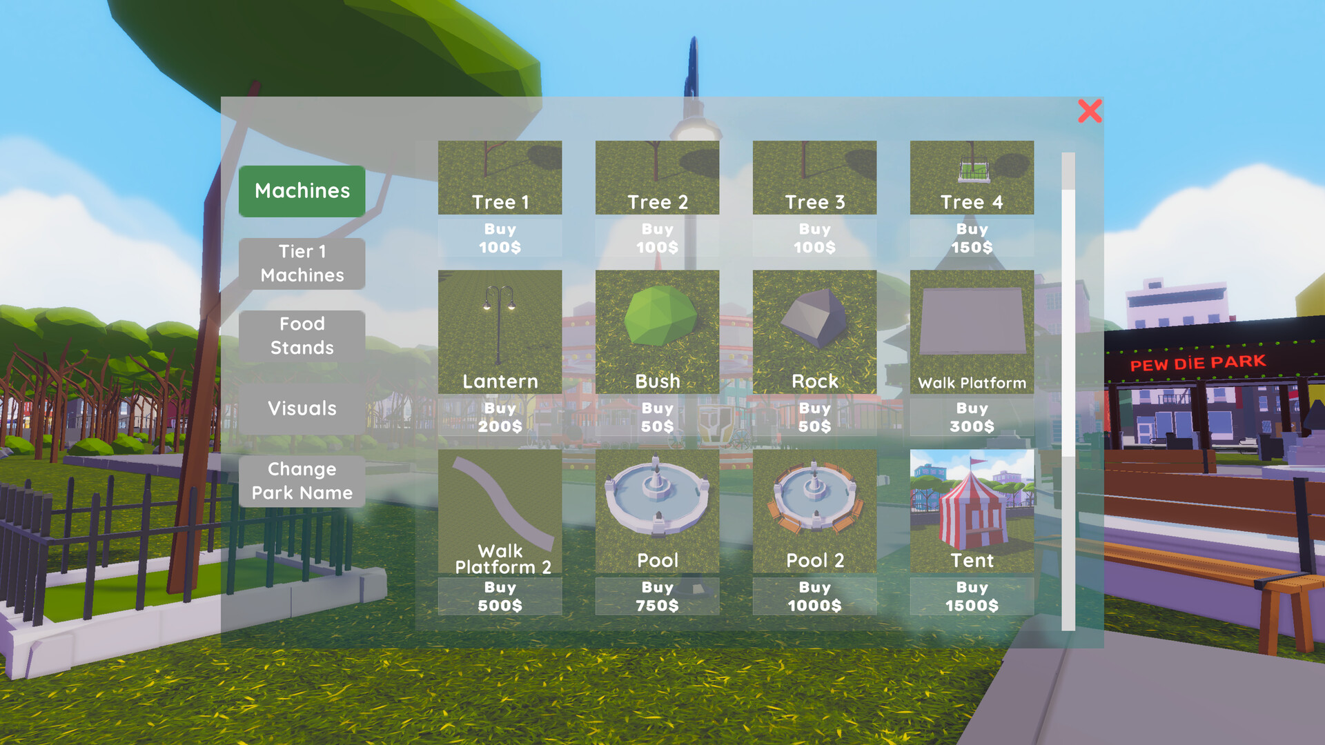 Amusement Park Simulator