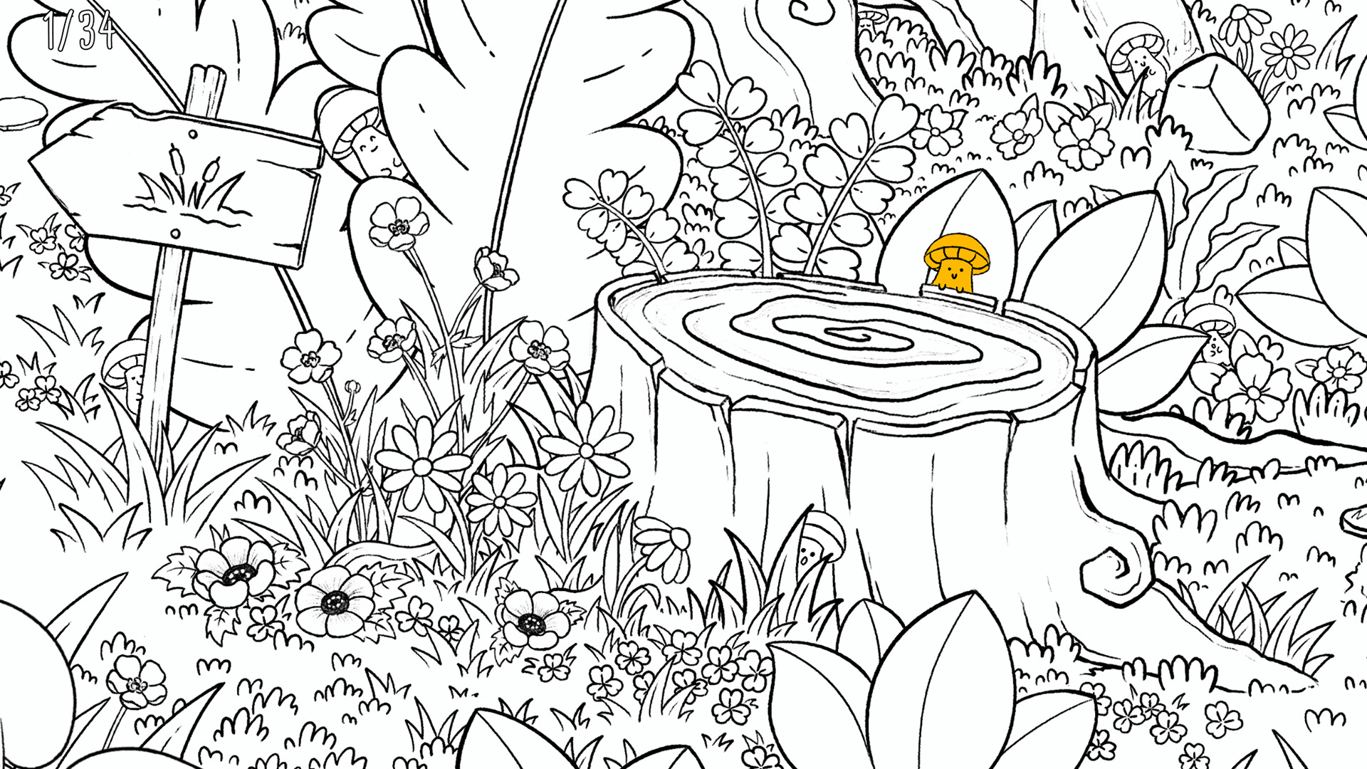 Mushroom Picnic Party