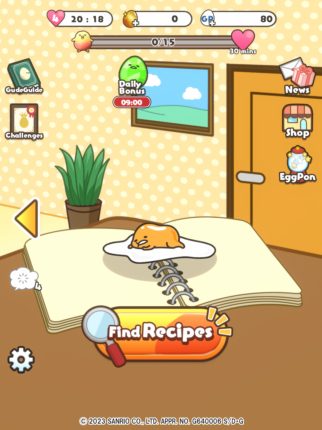 Gudetama Tap! Puzzle