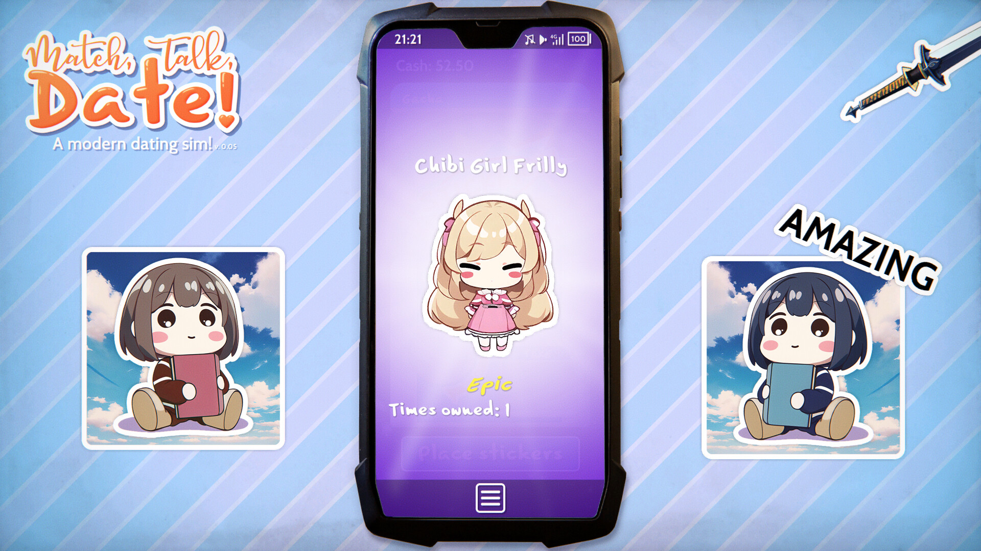 Match, Talk, Date!: A Modern Dating Sim!