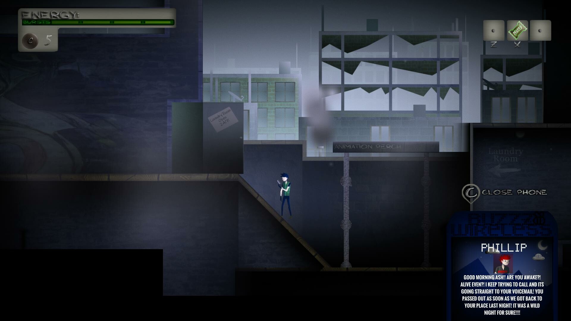 The Road to Recovery: A Personal 2D Adventure Game