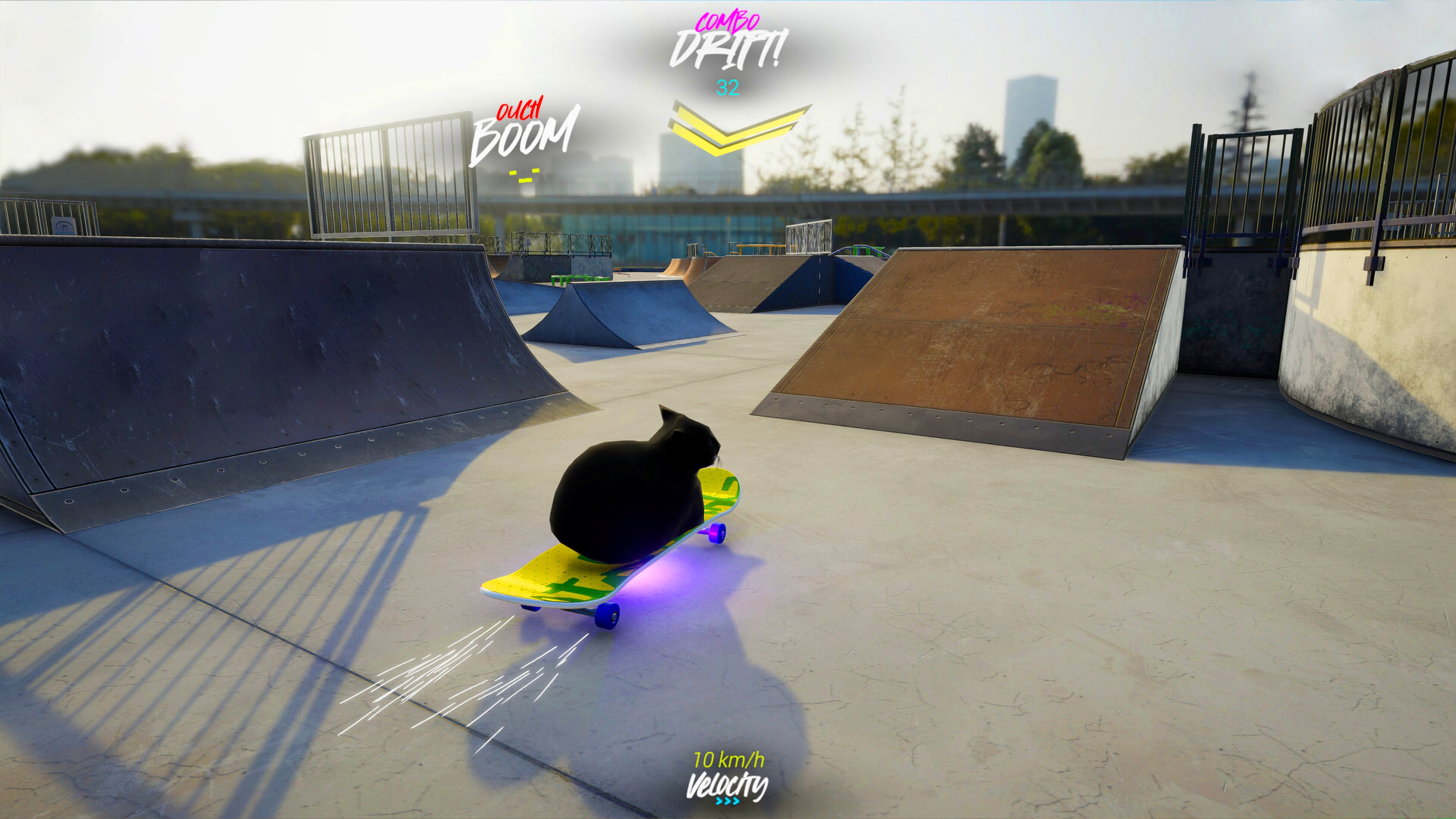 Skateboard Drifting Simulator with Maxwell Cat: The Game