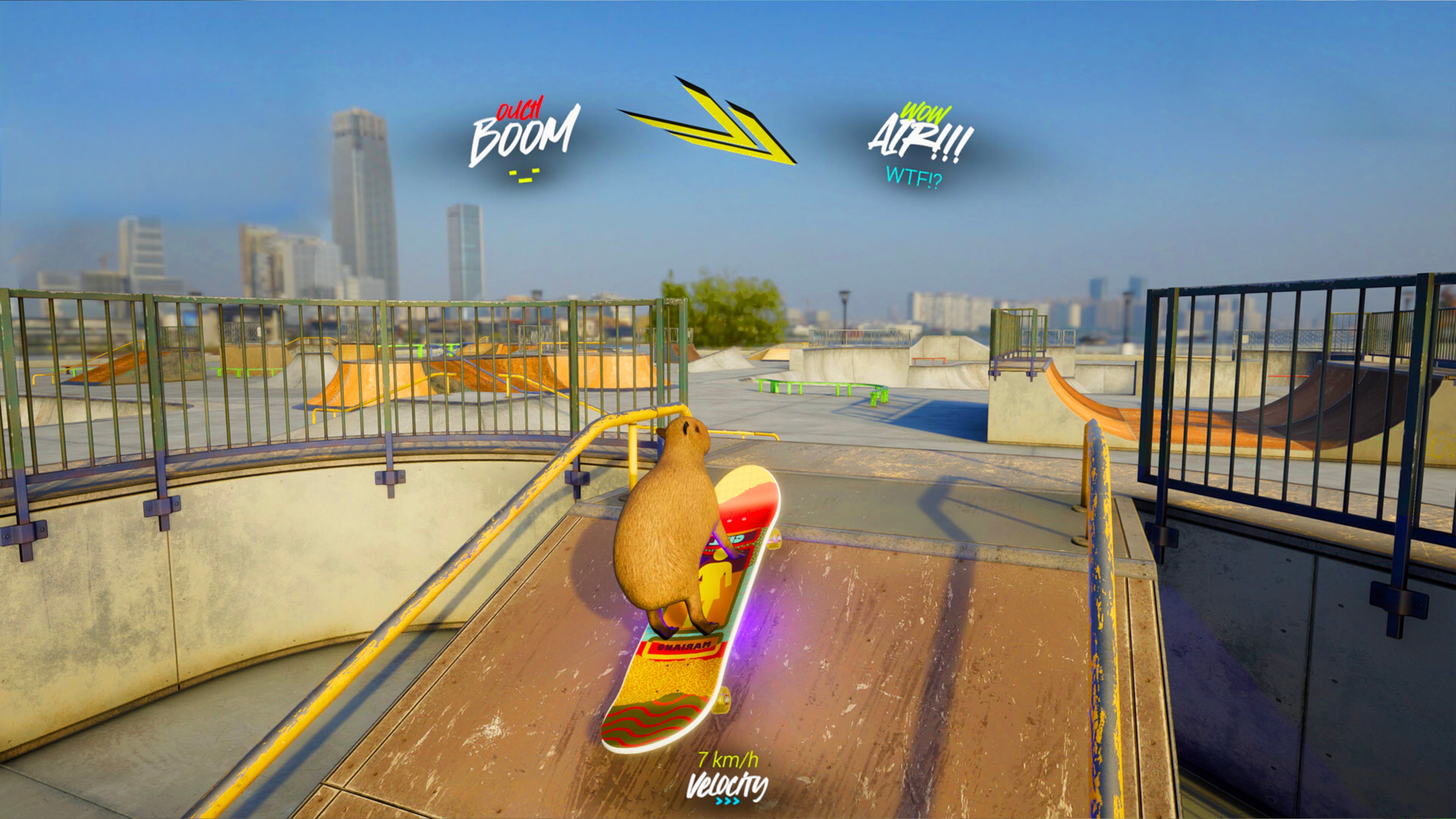 Skateboard Drifting Simulator with Maxwell Cat: The Game
