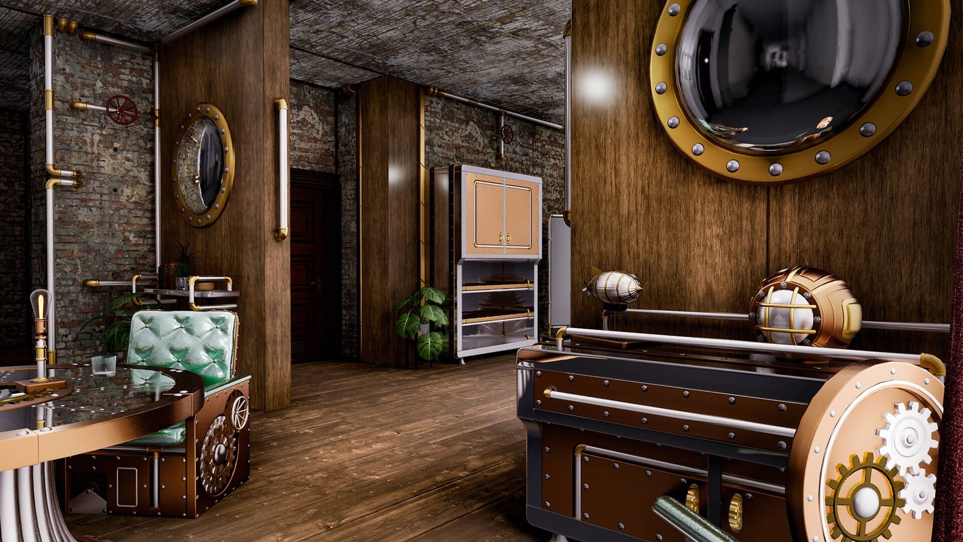 Hotel Renovator: Steampunk Furniture Set