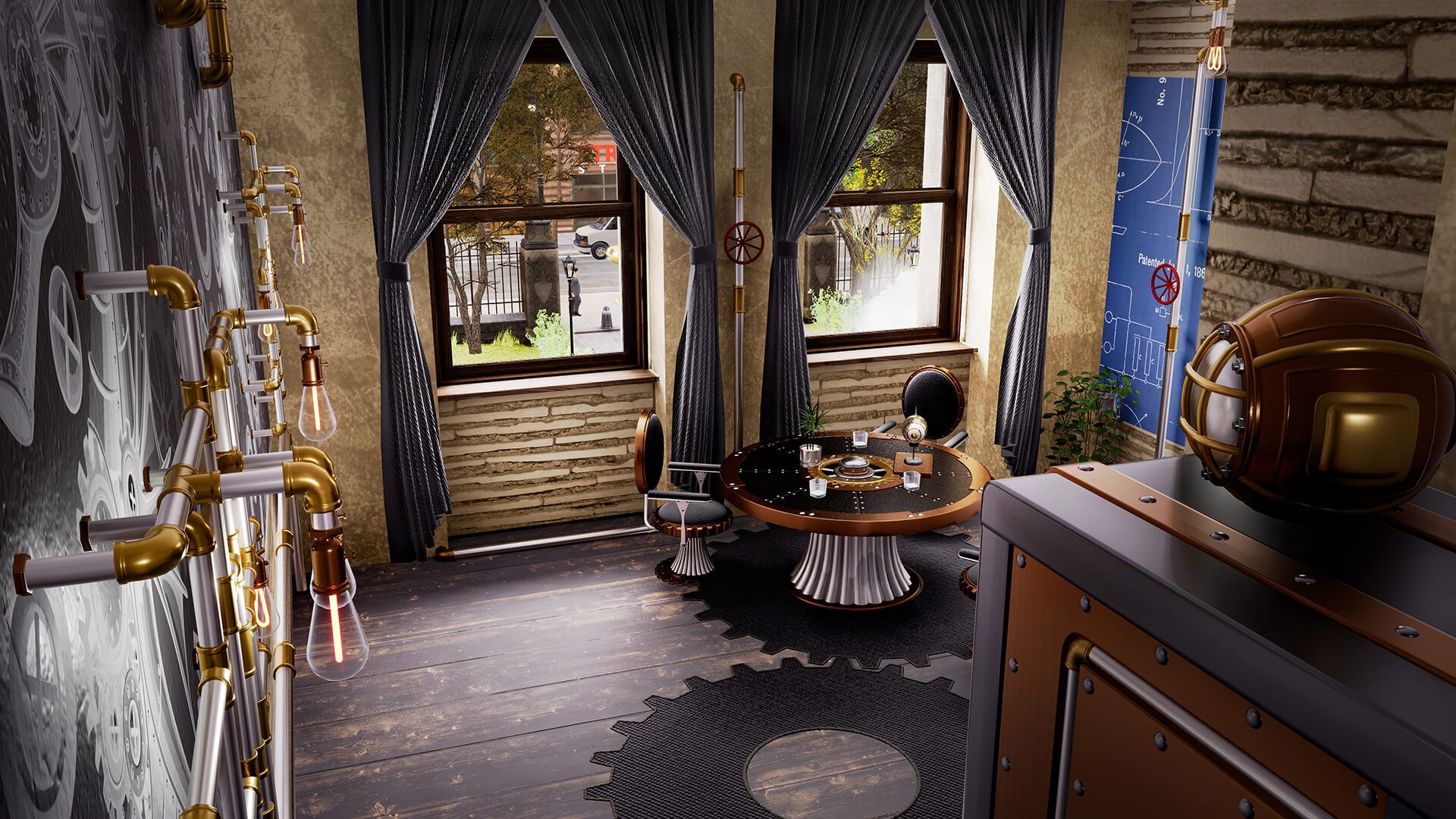 Hotel Renovator: Steampunk Furniture Set