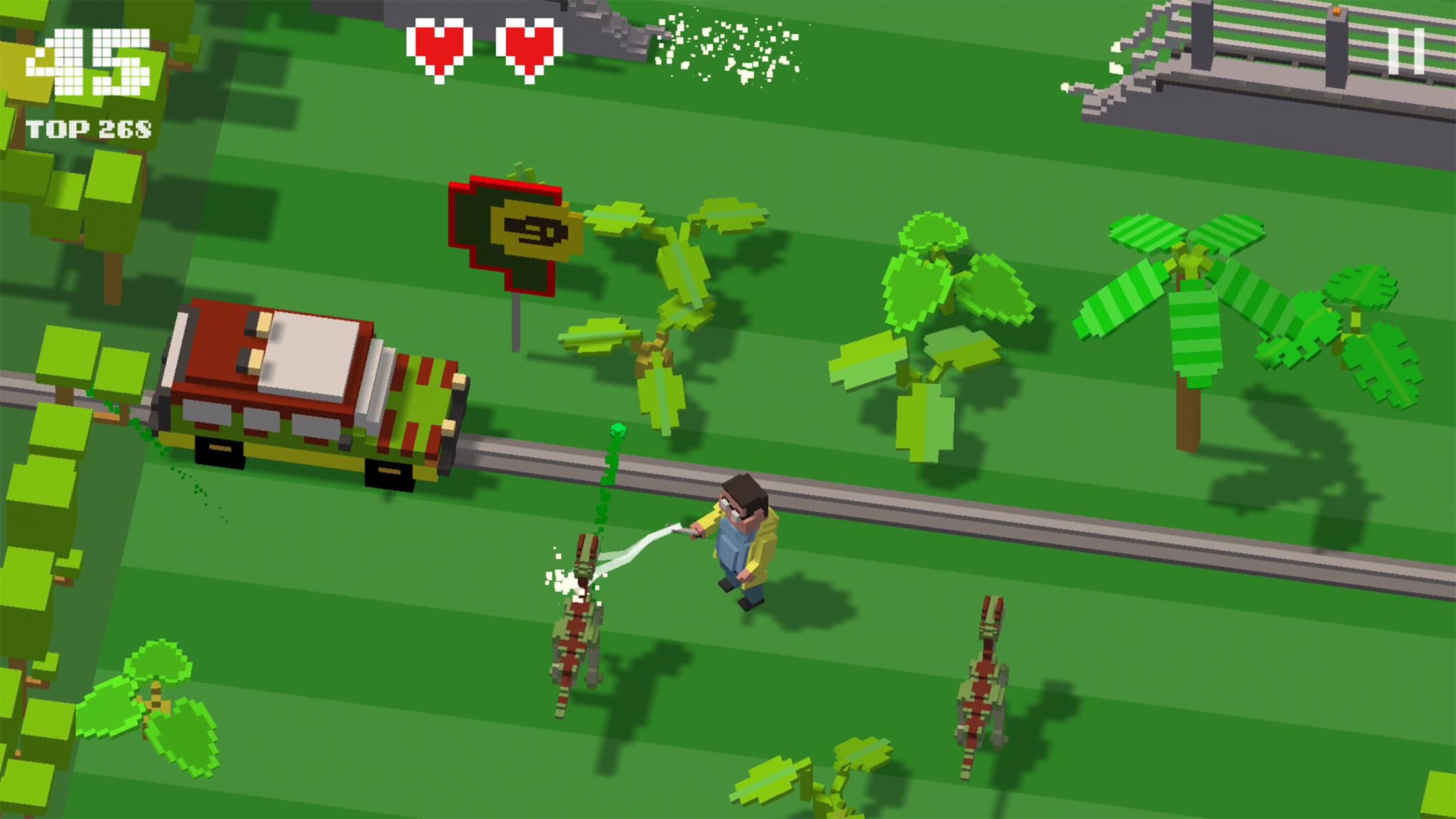 Jurassic Hopper: Crossy Dinos