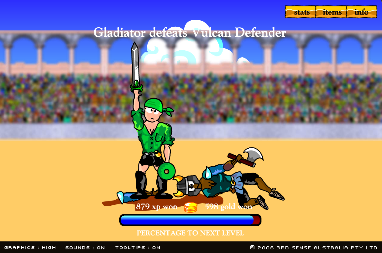 Swords and Sandals I: Gladiator