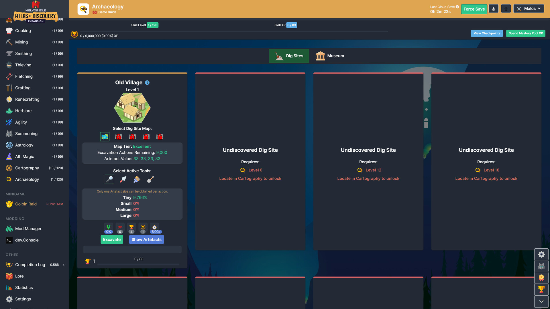 Melvor Idle: Atlas of Discovery