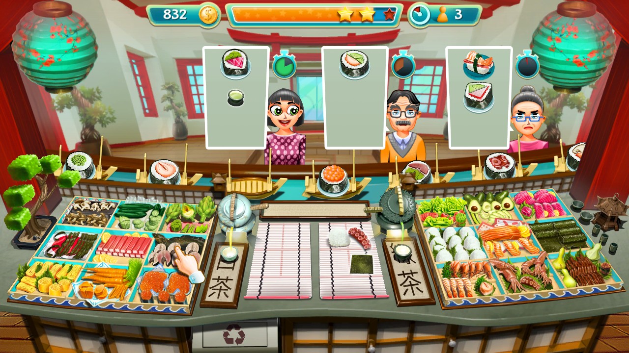 Cooking Arena: Sushi Time!