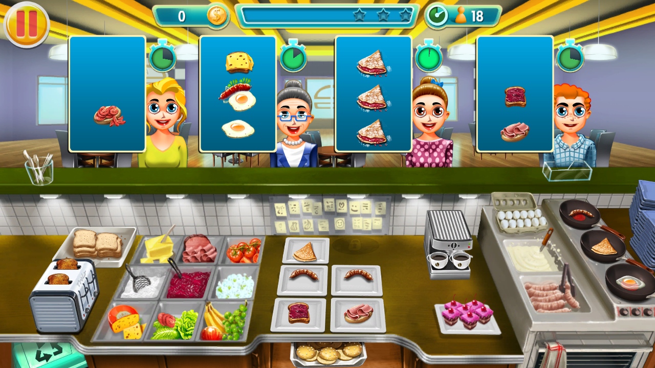 Cooking Arena: Breakfast Bar Tycoon