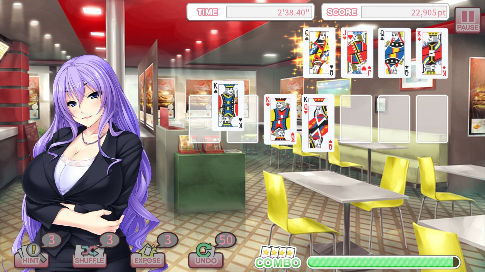 Pretty Girls Klondike Solitaire Plus