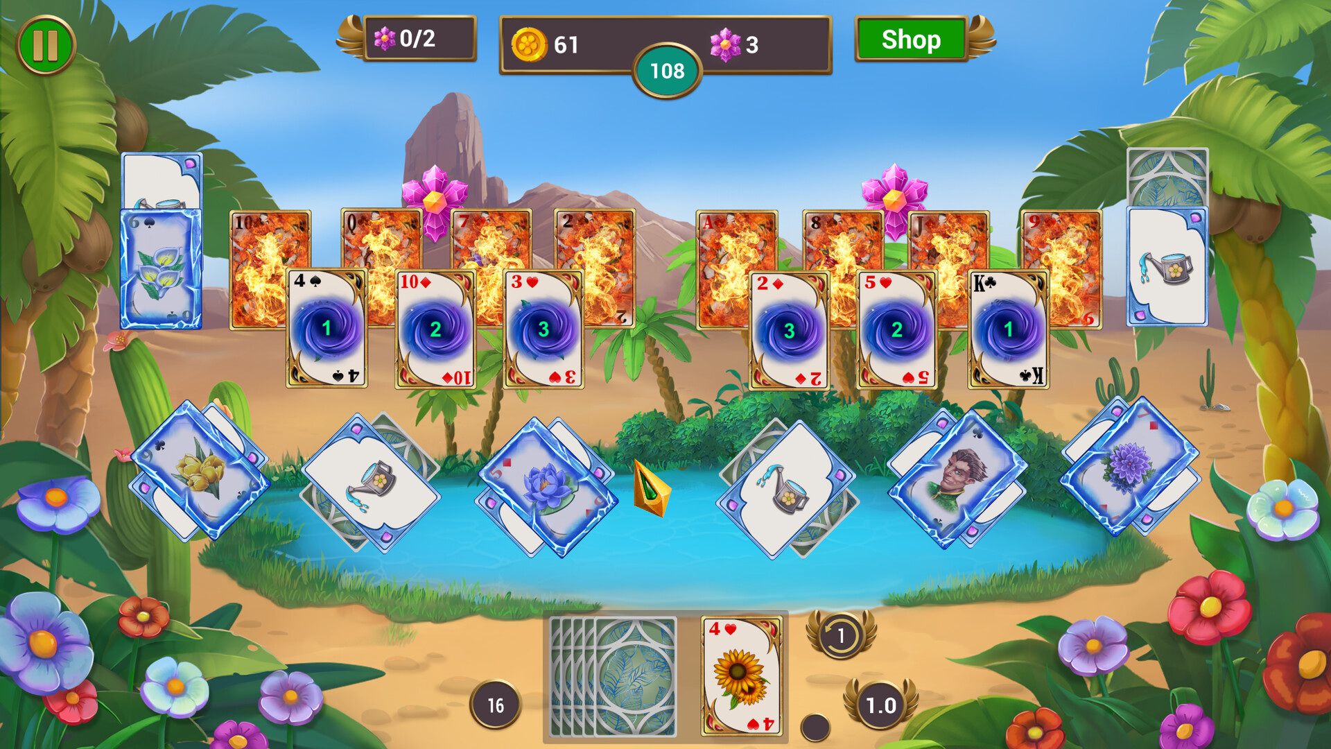 Solitaire Quest: Garden Story