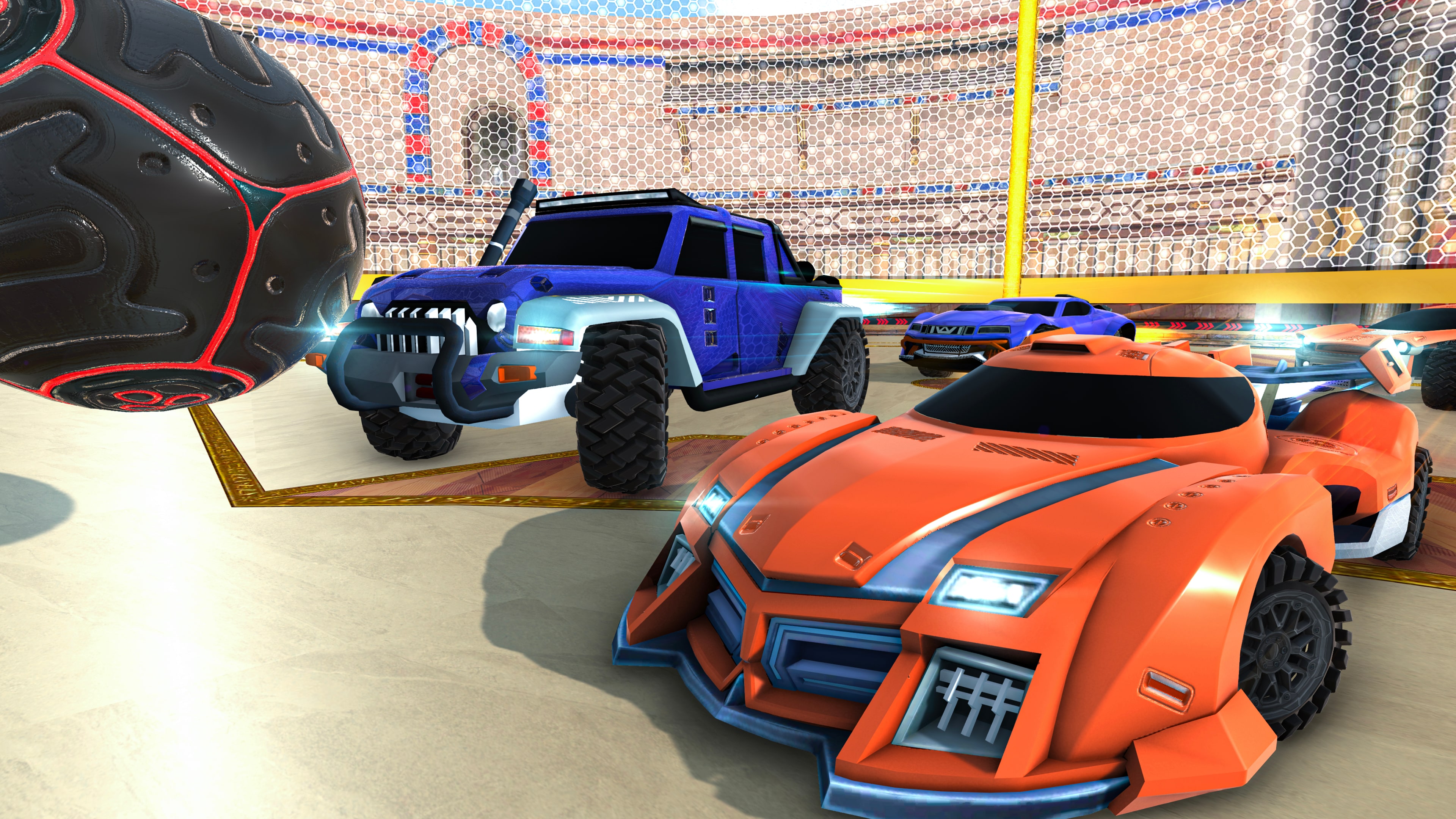 Rocket Car: Ultimate Ball League Machines
