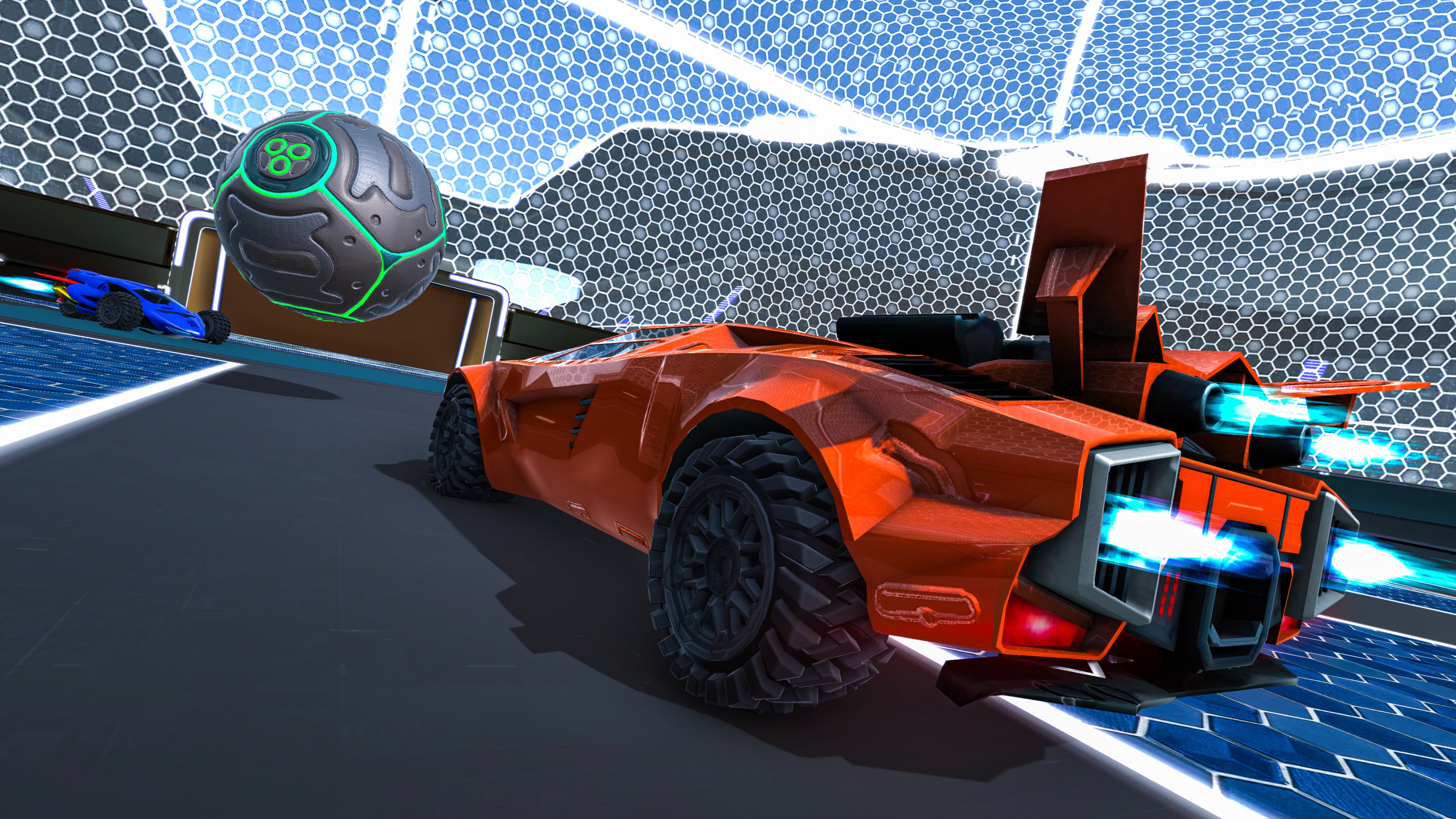 Rocket Car: Ultimate Ball League Machines