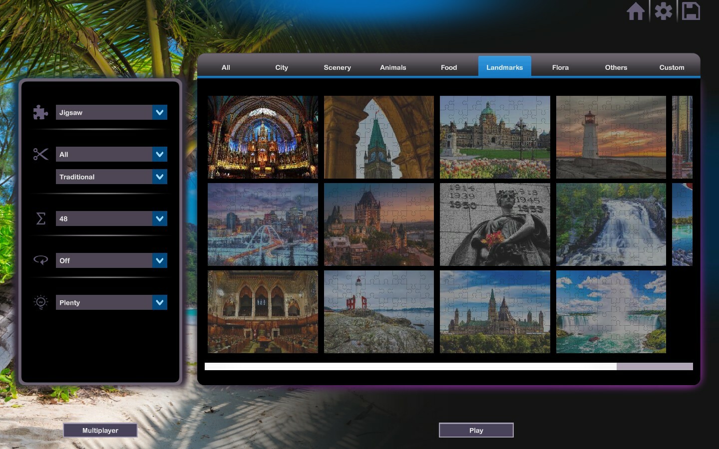 Let’s Play Jigsaw Puzzles: Canada