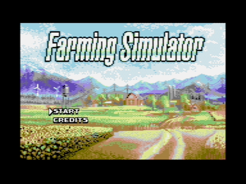 Farming Simulator C64 Edition