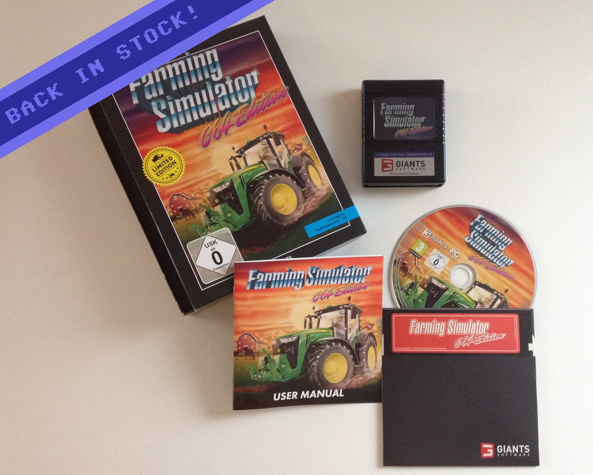 Farming Simulator C64: Limited Edition
