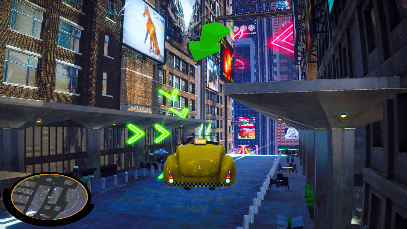 Mile High Taxi: Race Mode