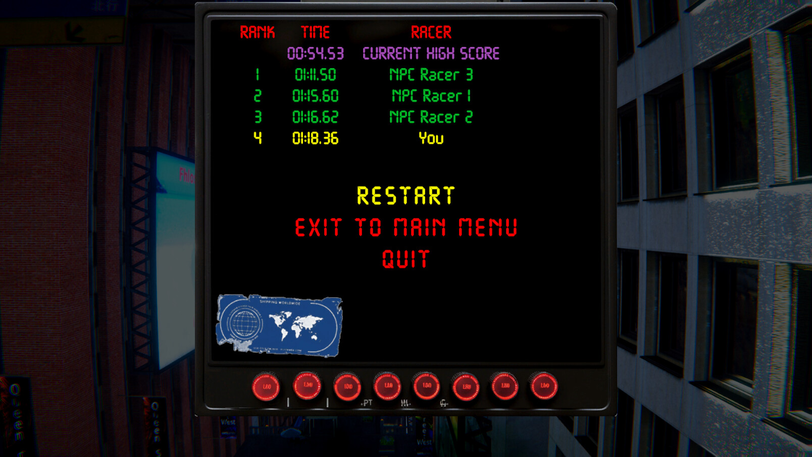 Mile High Taxi: Race Mode