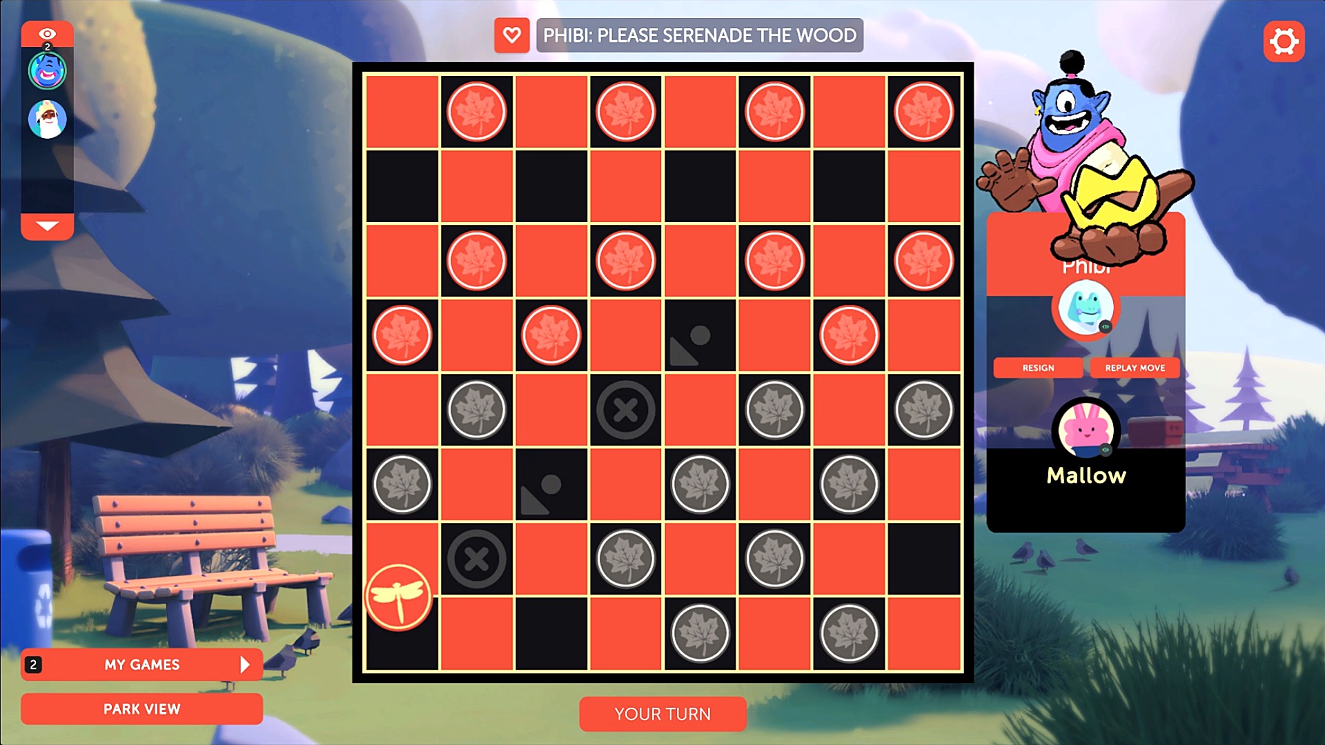 Checkers in the Park