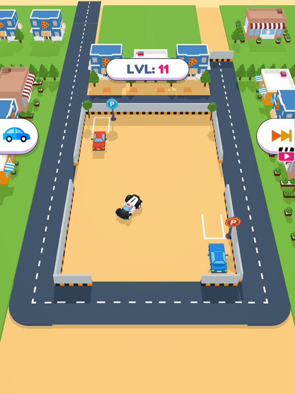 Car Park: Draw Lines Puzzle