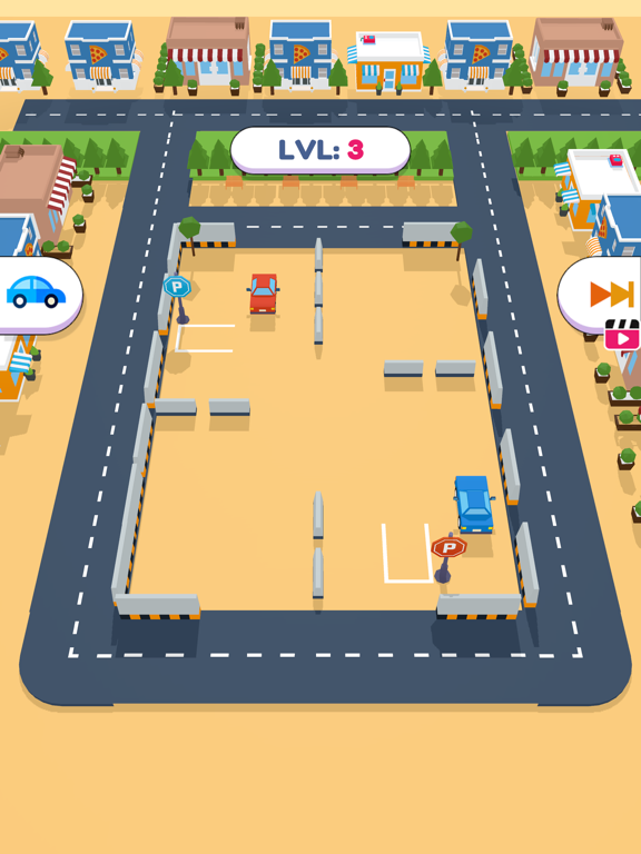 Car Park: Draw Lines Puzzle