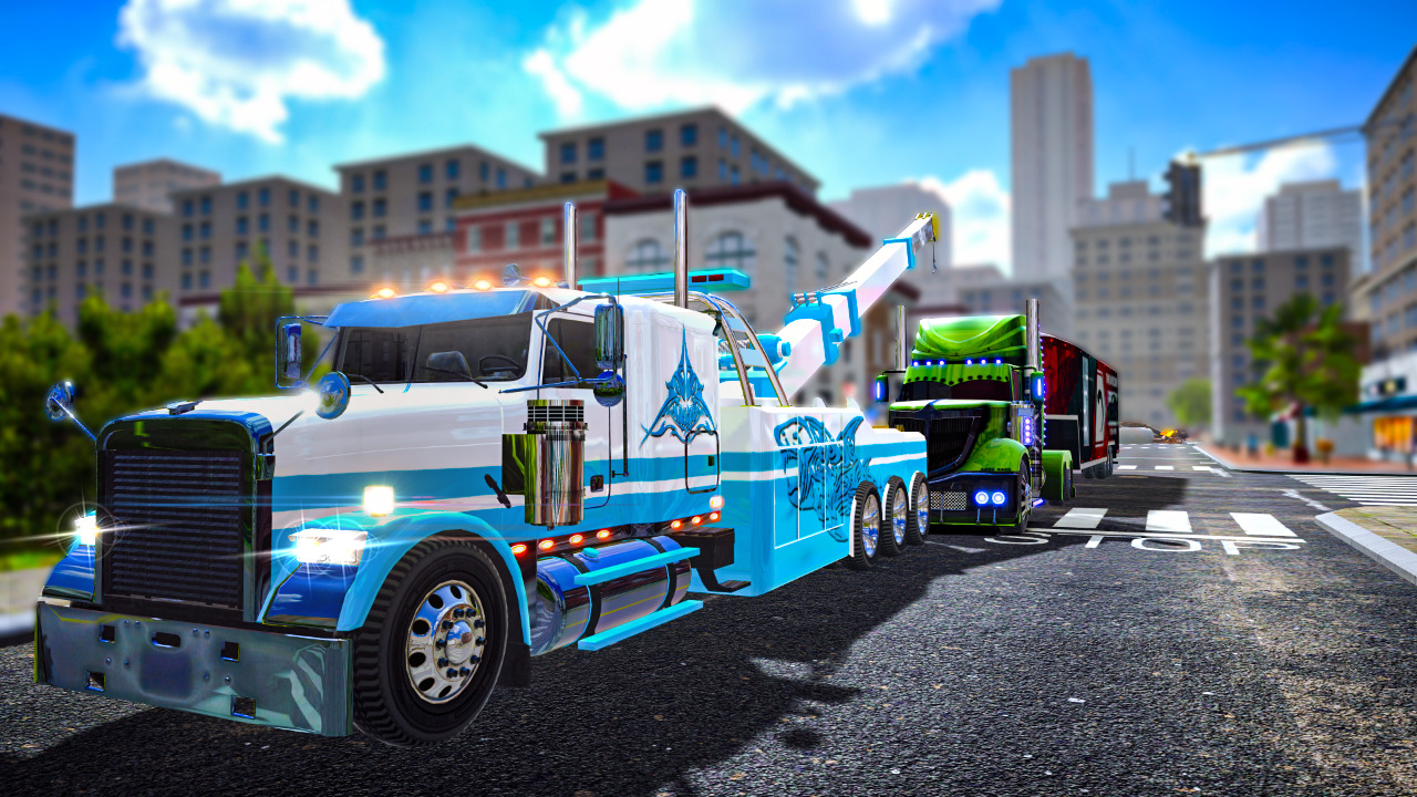 Tow Truck Driver Simulator 2023