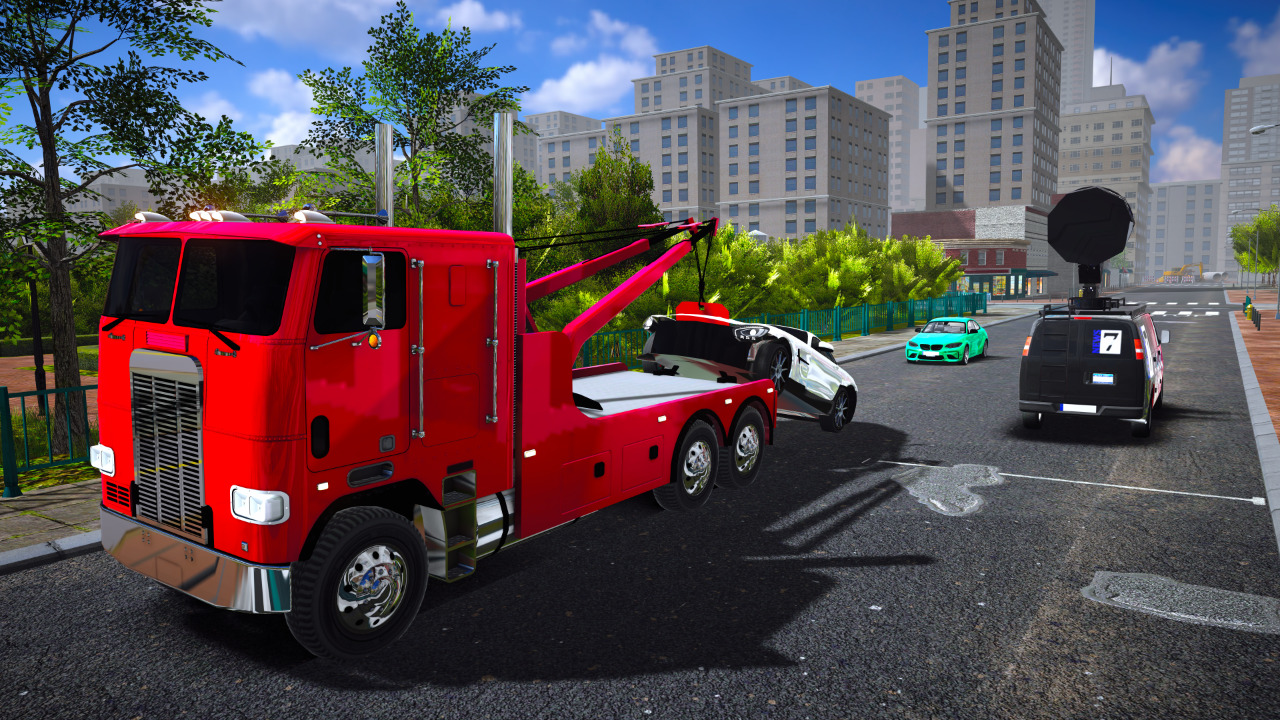 Tow Truck Driver Simulator 2023