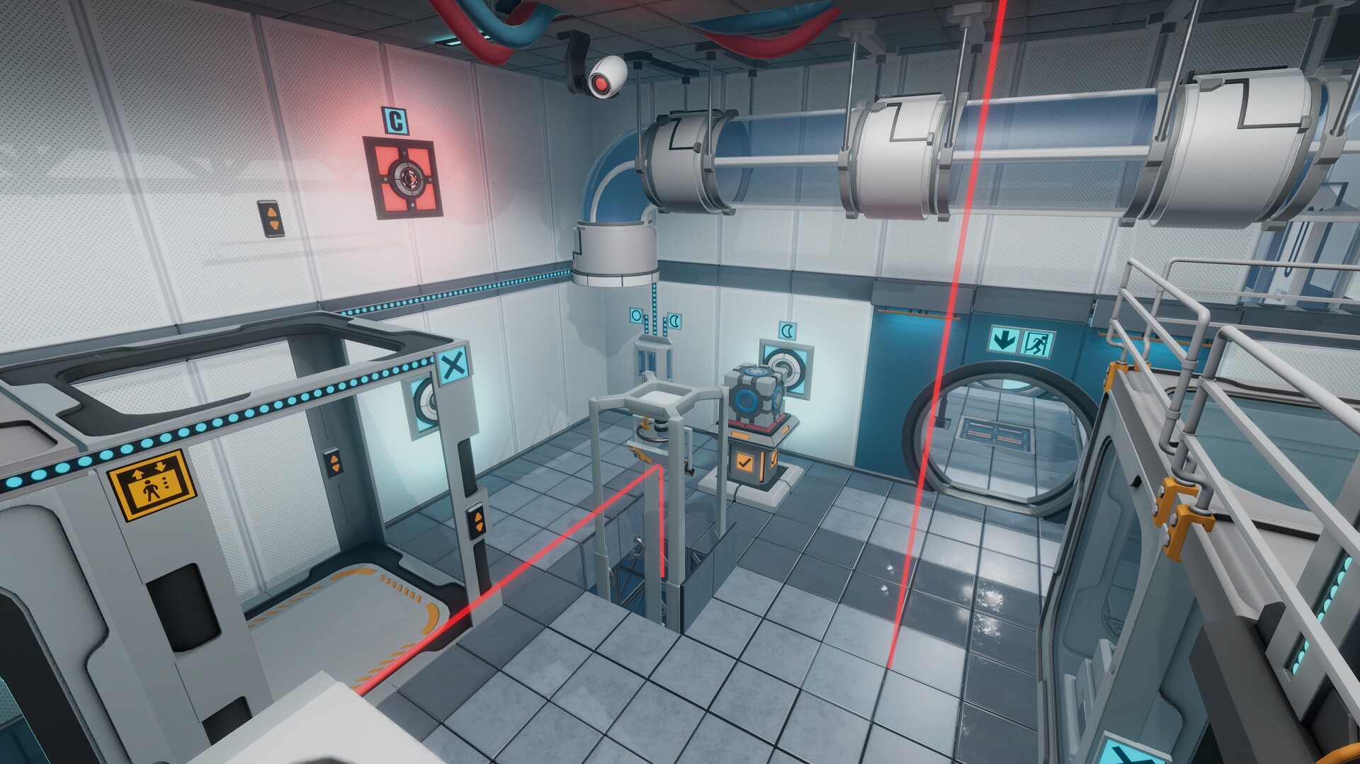 Escape Simulator: Portal Escape Chamber