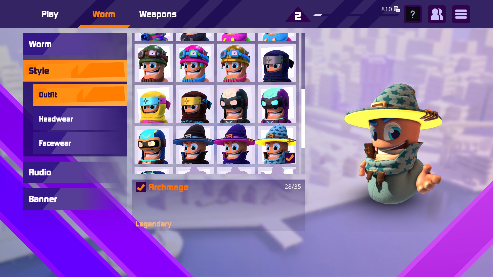 Worms Rumble: Action All-Stars Pack