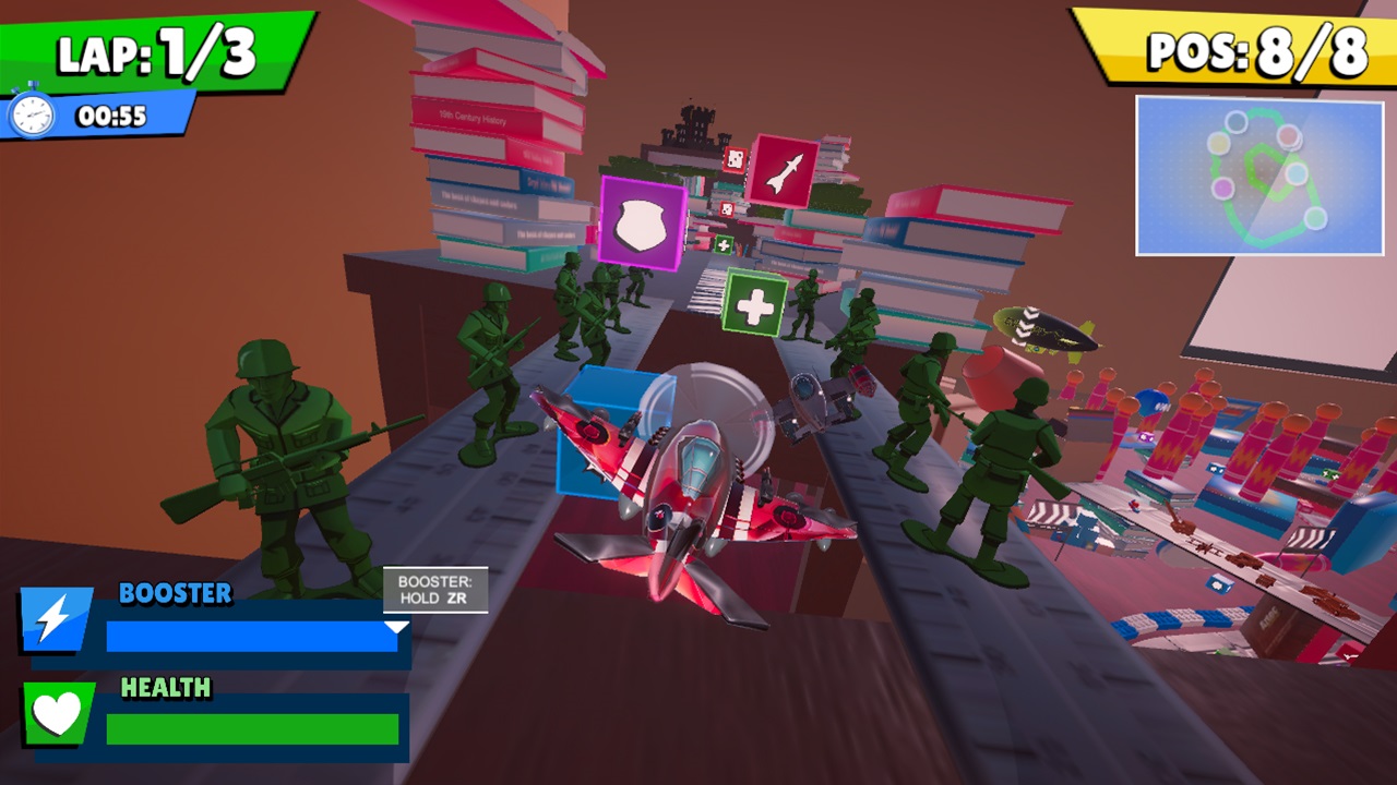 Airplane Race Simulator 2 Player Game