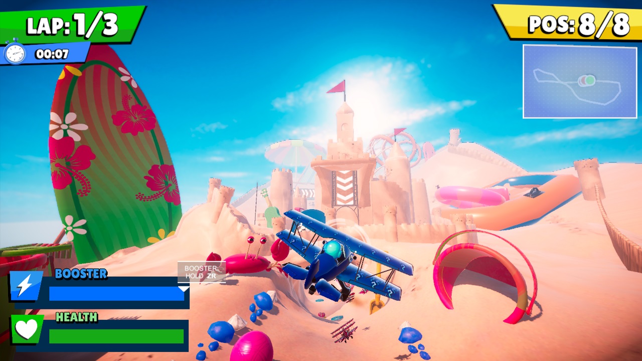 Airplane Race Simulator 2 Player Game