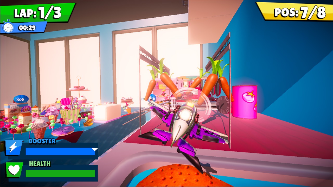 Airplane Race Simulator 2 Player Game