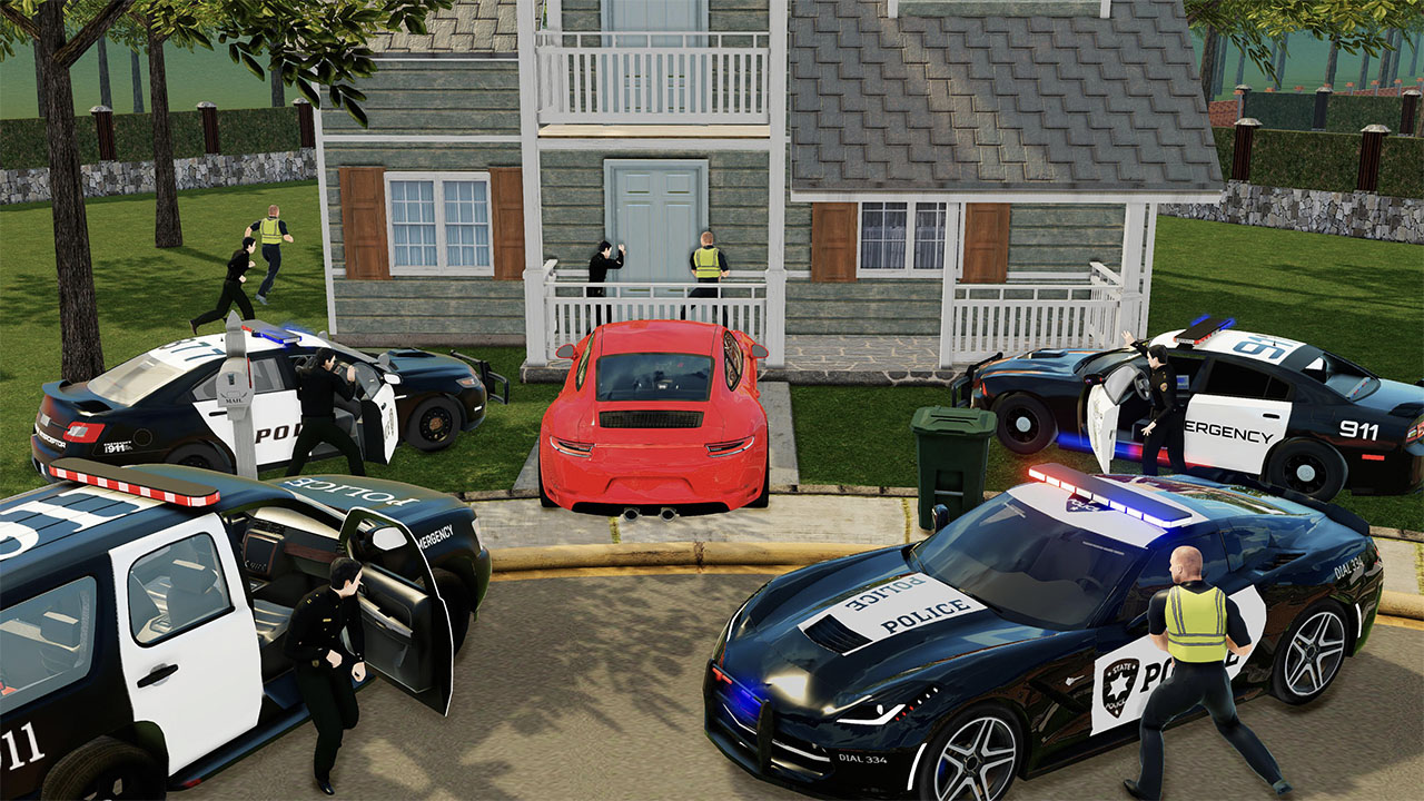 Rescue Team 911 Simulator: Ambulance, Police, Firefighter